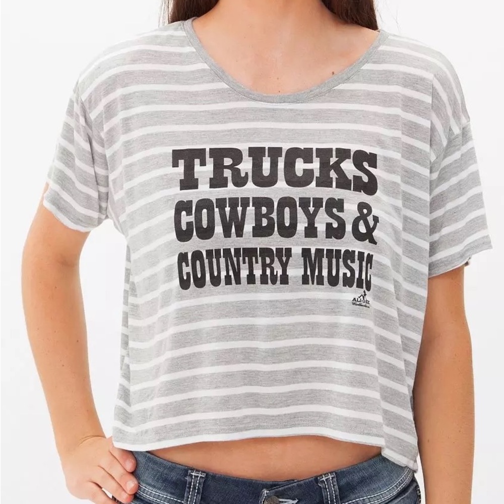 Buckle crop top